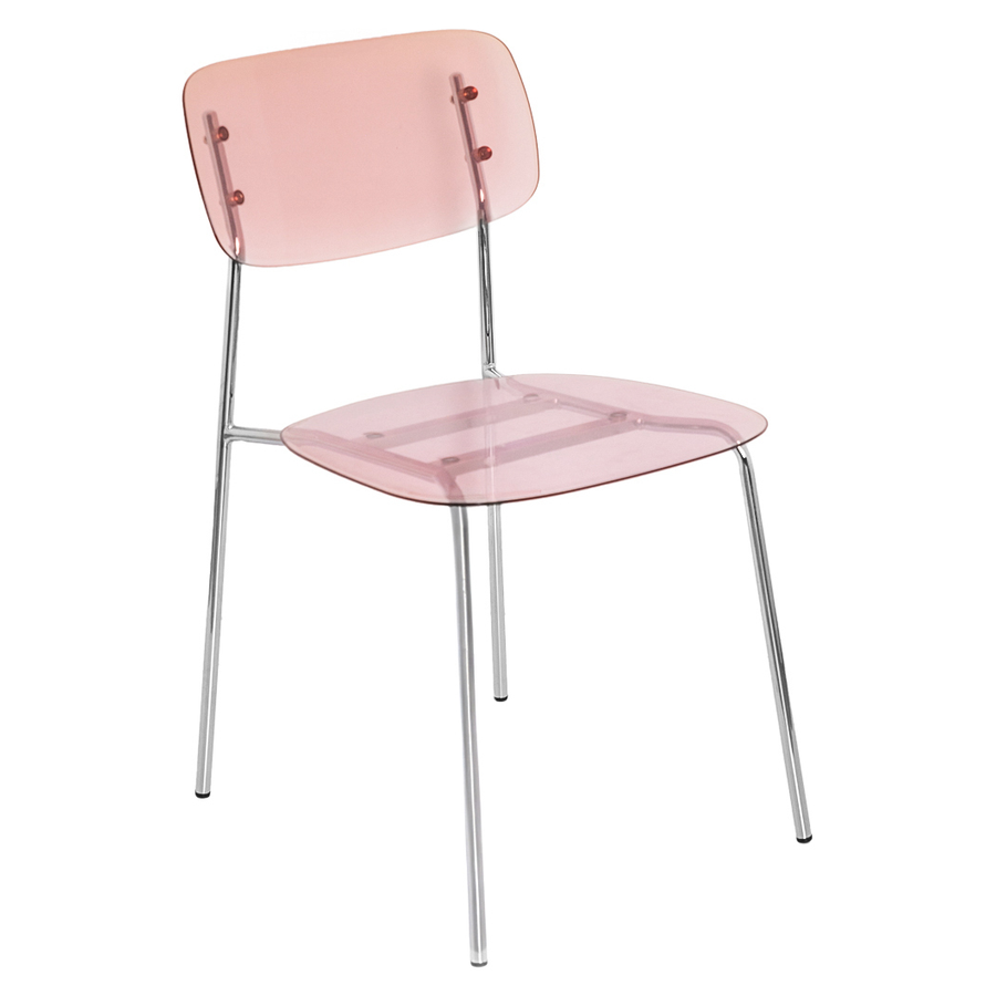 Стул Prism Silver, Розовые очки - Фото основное 1