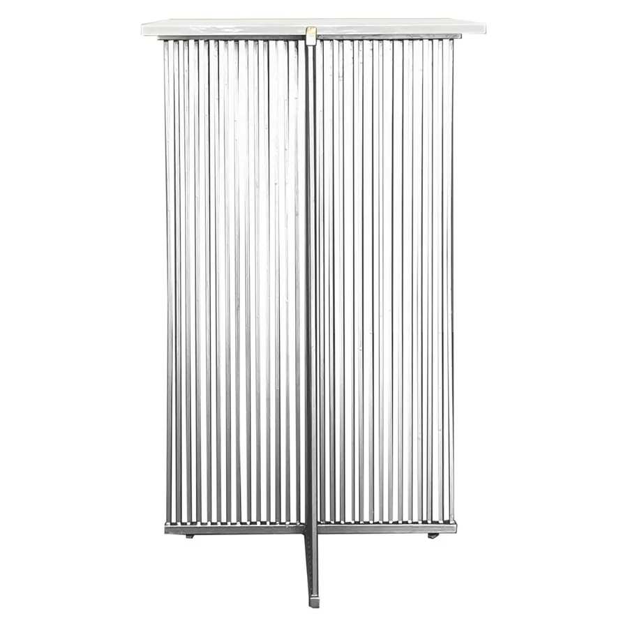 Коктейльный стол Shredder Silver Square - Фото миниатюра 2