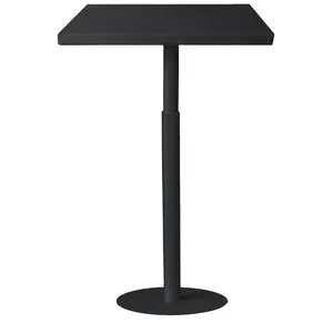 Стол коктейльный Twist Rectangle S, Лакричный леденец (телескопические ноги) - Фото 1