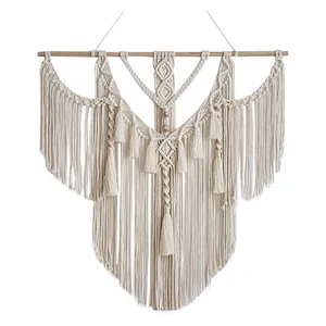 Панно декоративное из макраме Boho Tassel