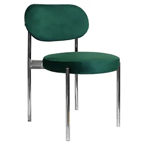 Стул Modern Silver, Emerald