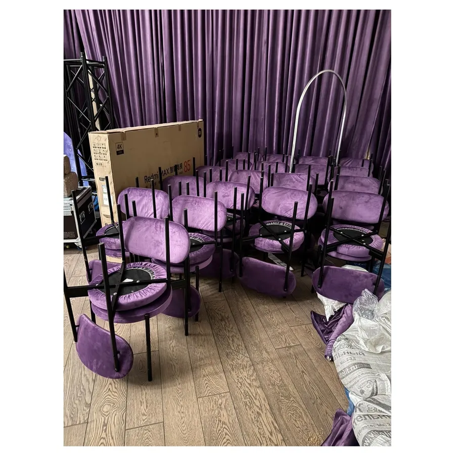 Стул Modern Black, Mysterious purple - Фото миниатюра 2