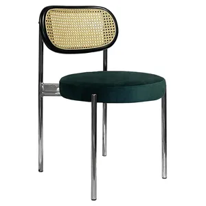 Стул Modern Silver, Black Rotango + Emerald