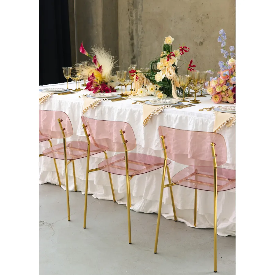 Стул Prism Gold, Розовые очки - Фото миниатюра 5