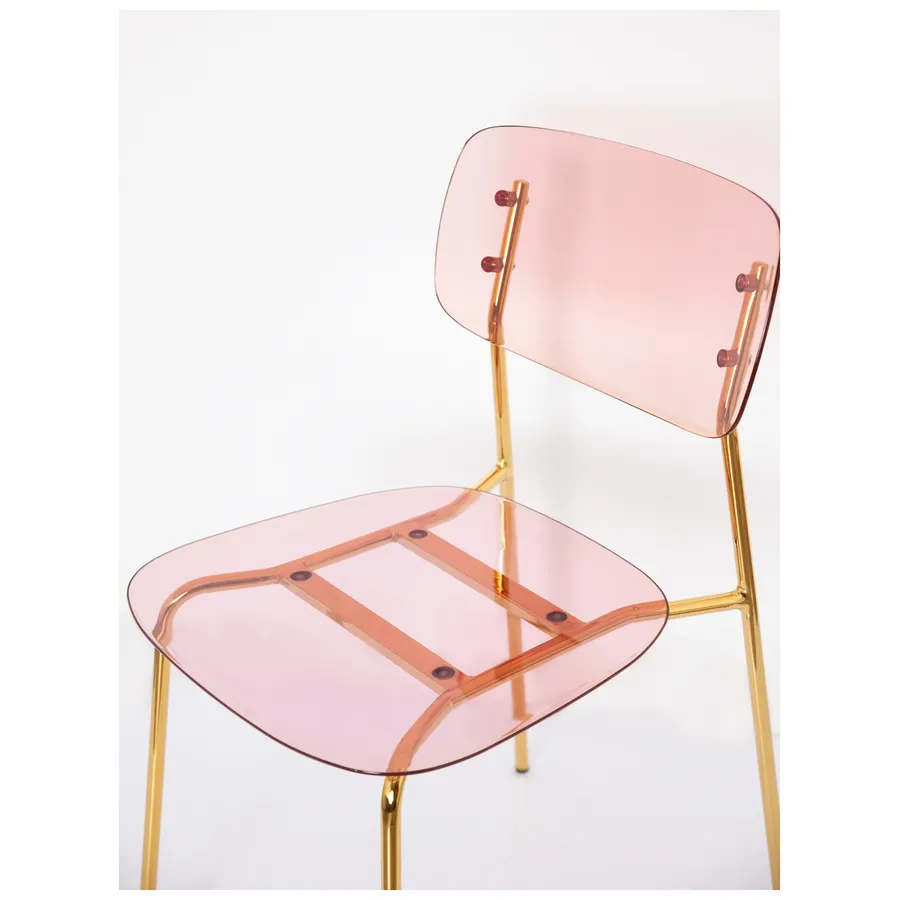 Стул Prism Gold, Розовые очки - Фото миниатюра 3