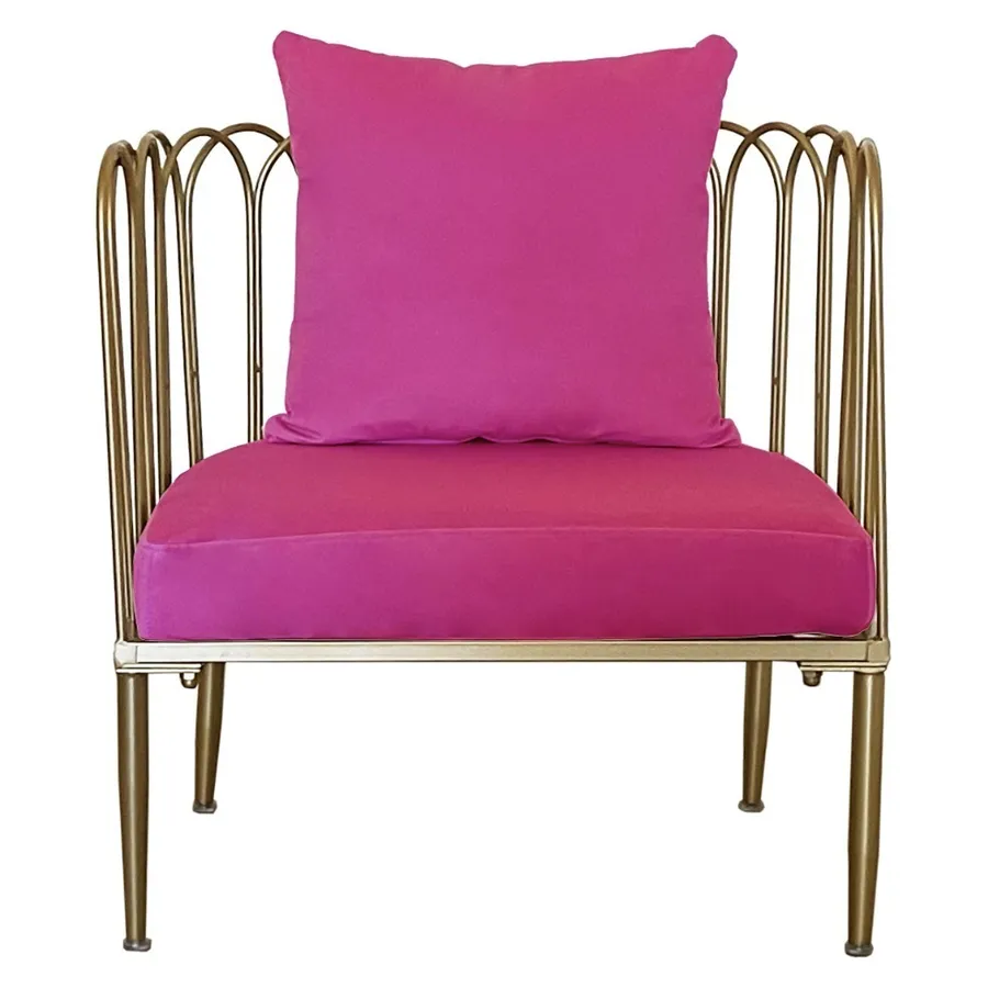 Кресло Squash Inviting Fuchsia - Фото миниатюра 1