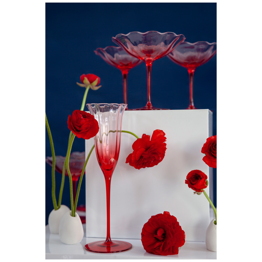 Сет бокалов Bloomie Poppy - Фото миниатюра 6
