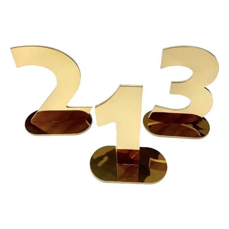 Номерки стола Numero Gold - Фото миниатюра 1