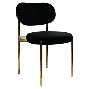 Стул Modern Gold, Total Black - Фото 1