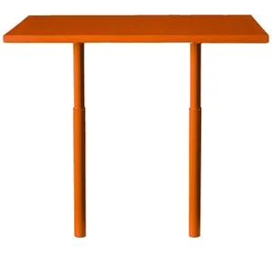 Стол коктейльный Twist Rectangle M, Тыквенный тарт (телескопические ноги) - Фото 2