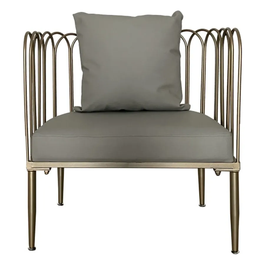 Кресло Squash Basic (серый) - Фото миниатюра 1