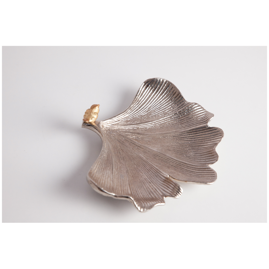 Блюдо сервировочное Ginkgo Gold is Cold - Фото миниатюра 2