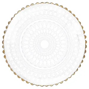 Сервировочная тарелка Lacy Gold - Фото 1
