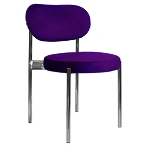 Стул Modern Silver, Mysterious purple