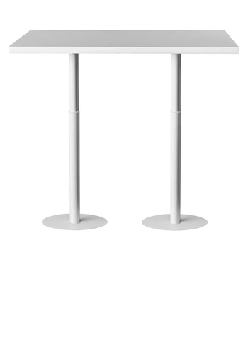 Стол коктейльный Twist Rectangle M (телескопические ноги) - Фото основное 1