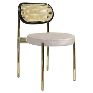 Стул Modern Gold, Black Rotango + Cream Bisquit