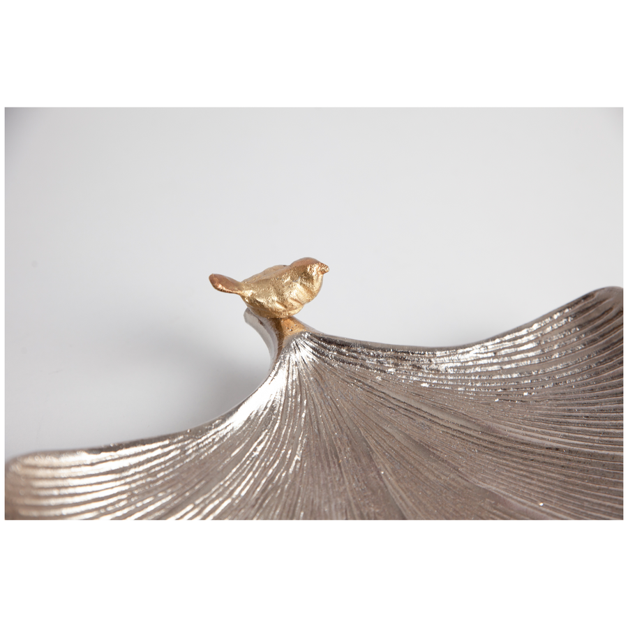 Блюдо сервировочное Ginkgo Gold is Cold - Фото миниатюра 3