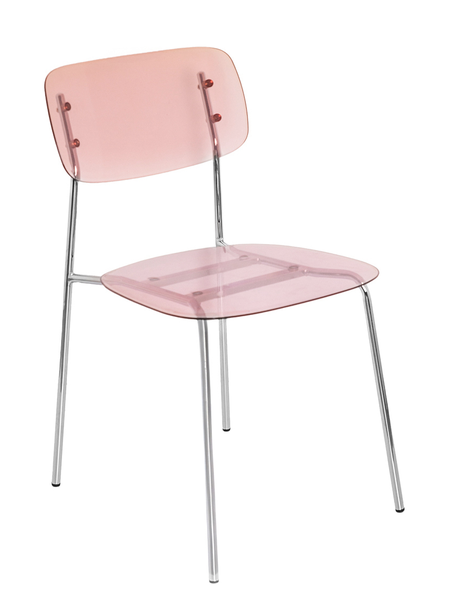 Стул Prism Silver, Розовые очки - Фото основное 1