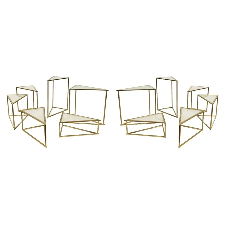 Сет модулей Triplex с белым матовым стеклом - Фото основное 1