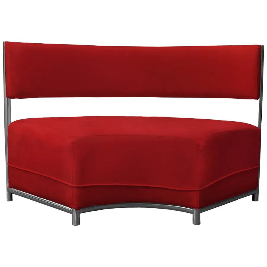 Диван Vice Versa Square Serpent In, Passion Expression МАЛИНОВО-КРАСНЫЙ - Фото основное 1