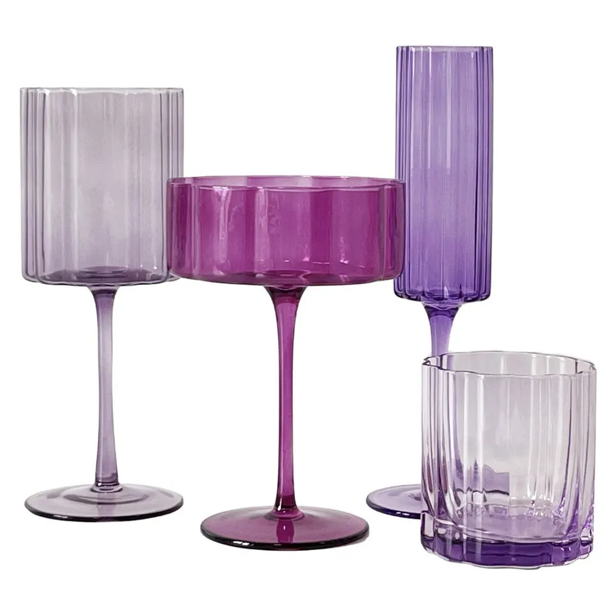 Сет бокалов Squash Этюд в фиолетовом - Фото миниатюра 1