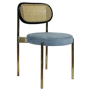 Стул Modern Gold, Black Rotango + Something blue
