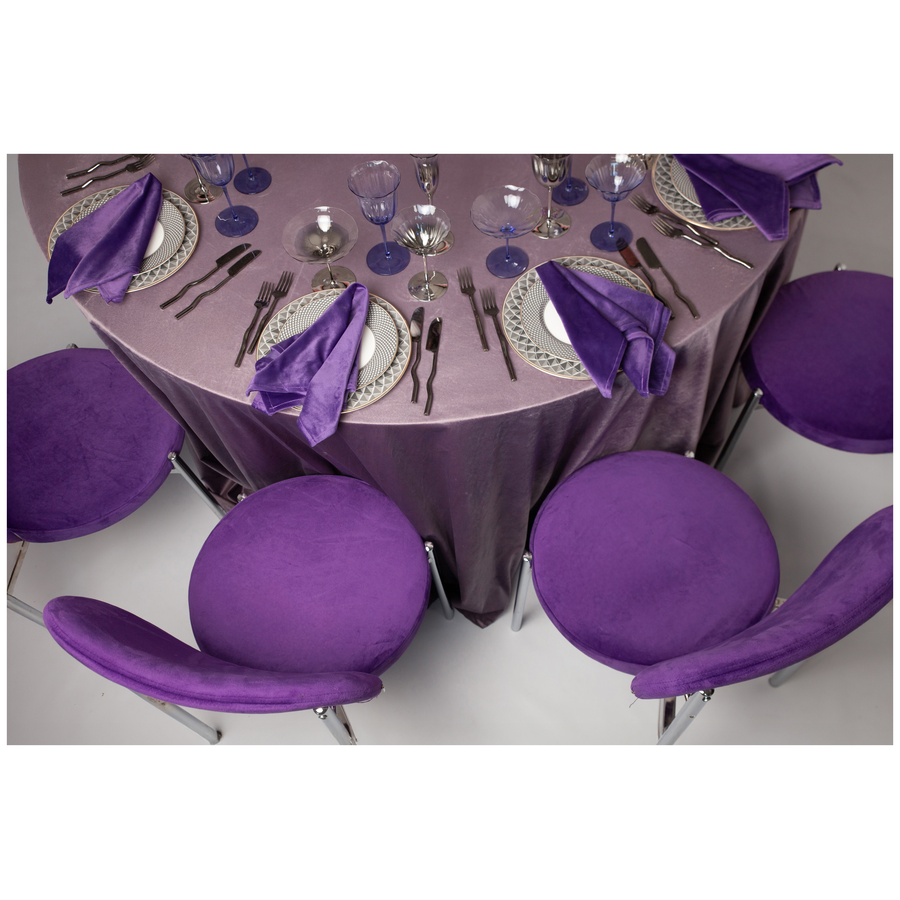 Стул Modern Silver, Mysterious purple - Фото миниатюра 3