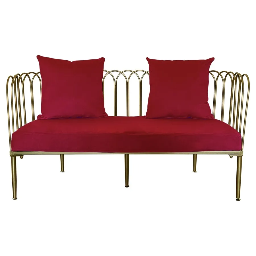 Диван Squash M, Passion Expression МАЛИНОВО-КРАСНЫЙ - Фото миниатюра 1