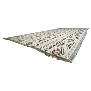 Покрывало декоративное Boho Terracota Grey - Фото 2