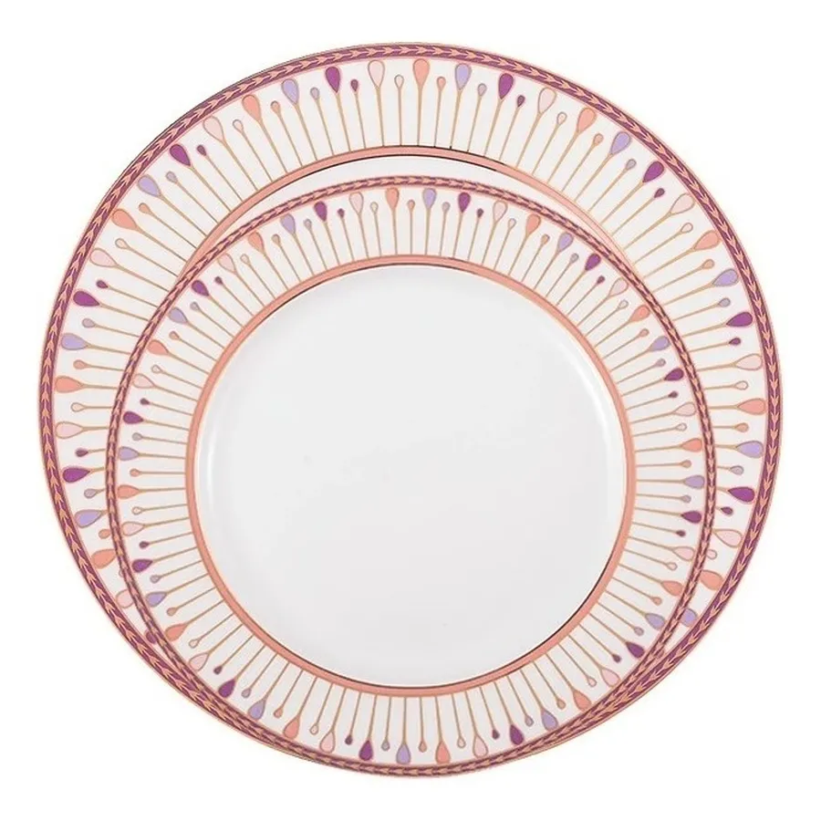Тарелка Pattern Pink M - Фото миниатюра 3