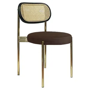 Стул Modern Gold Black Rotango + Choco mocca