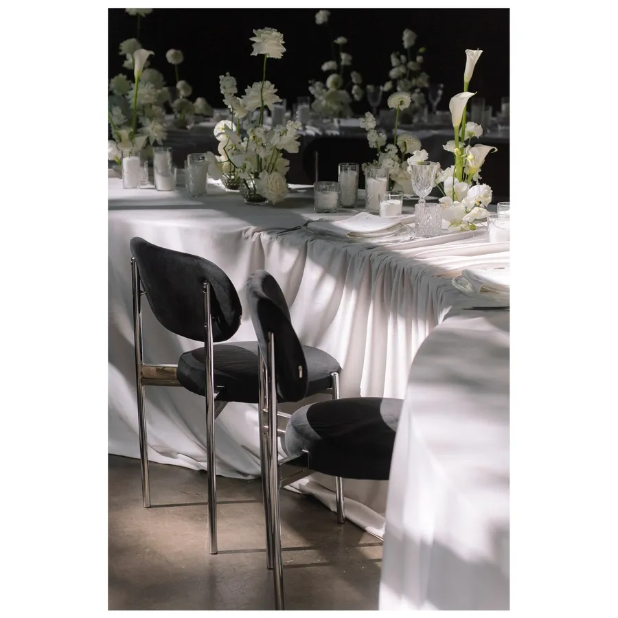 Стул Modern Silver, Total Black - Фото миниатюра 4