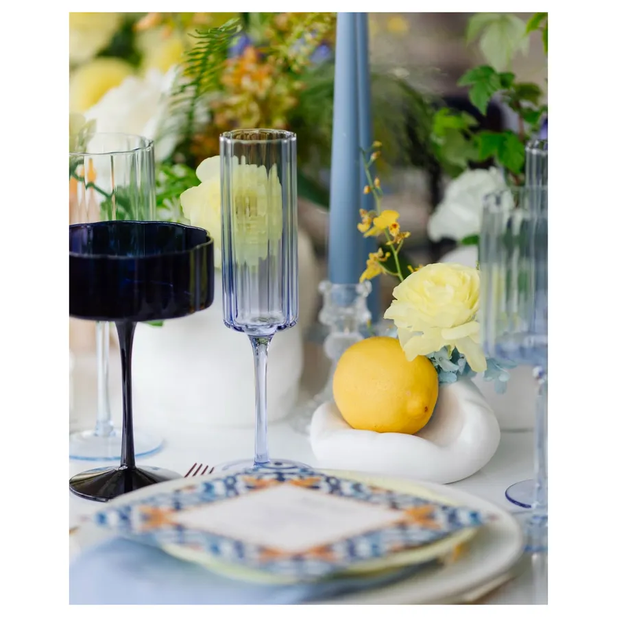 Сет бокалов Squash Этюд в синем - Фото миниатюра 4