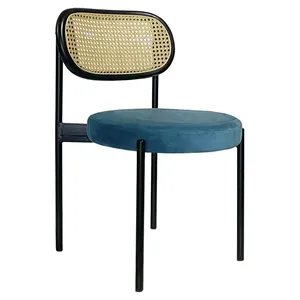Стул Modern Black, Black Rotango + Teal