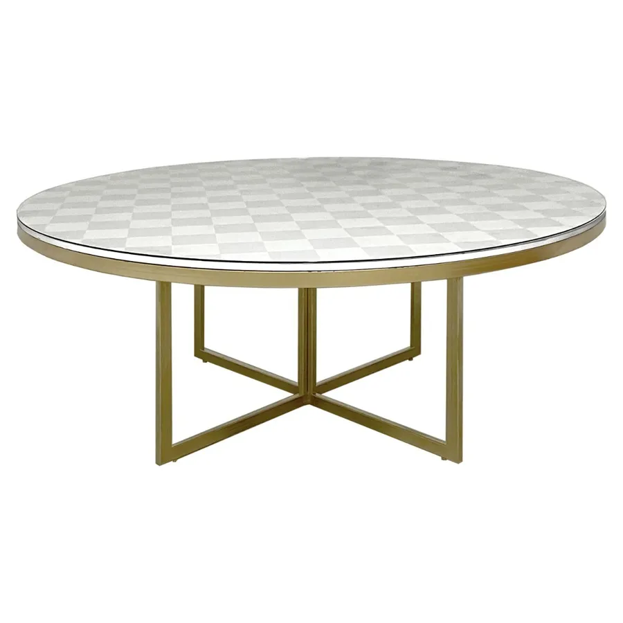 Стол Corners круглый + печать на столешницу Print Etc. - Фото миниатюра 1