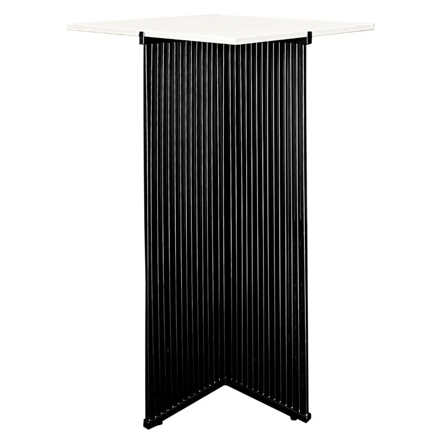 Коктейльный стол Shredder Black Square - Фото основное 1