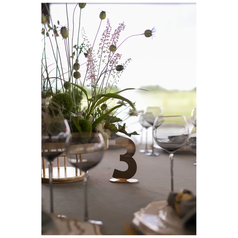 Номерки стола Numero Gold - Фото миниатюра 4