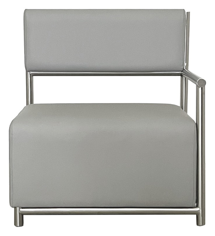 Диван Vice Versa Square Right Basic (серый)