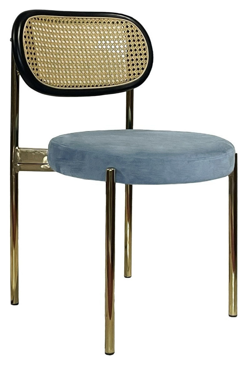 Стул Modern Gold, Black Rotango + Something blue
