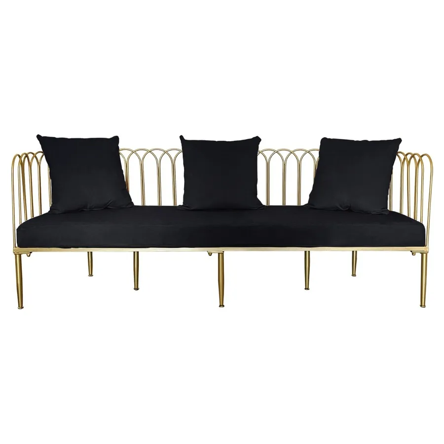 Диван Squash L, Total Black - Фото миниатюра 1