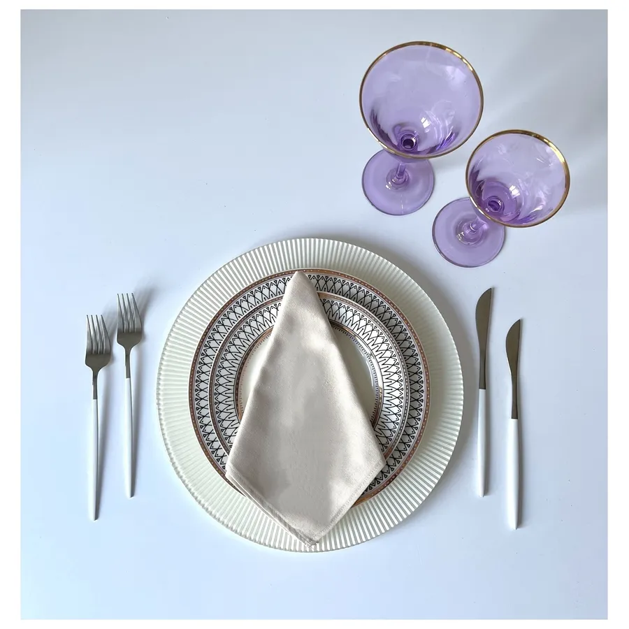 Сет бокалов «Chloe» сиреневый - Фото миниатюра 3