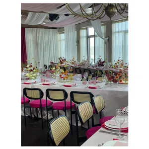 Стул Modern Black, Black Rotango + Inviting fuchsia - Фото 2