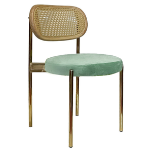 Стул Modern Gold, Natural Rotango + Mint