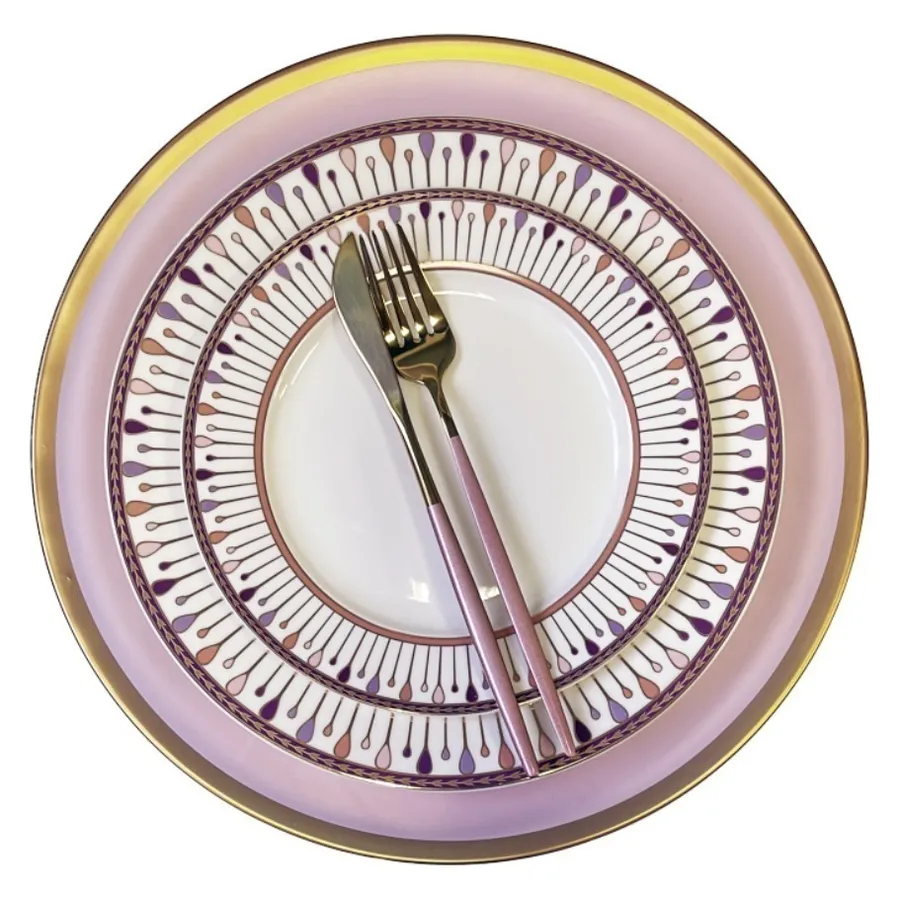 Сет тарелок Lollipop Pattern - Фото миниатюра 1