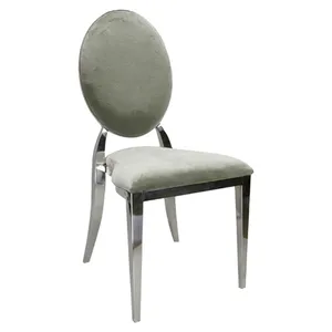 Стул Washington Silver, велюр эвкалипт