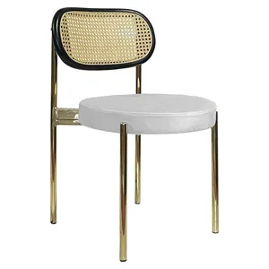 Стул Modern Gold, Black Rotango + Milky Way
