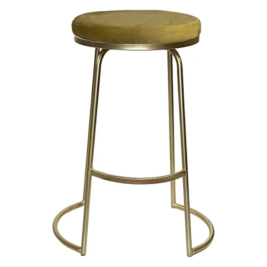 Стул барный Modern Golden Ocher (любой оттенок каркаса) - Фото основное 1