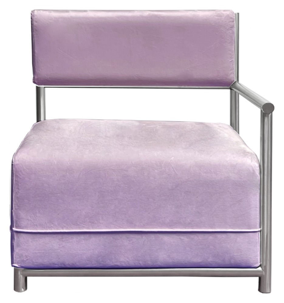 Диван Vice Versa Square Right, Pale Orchid