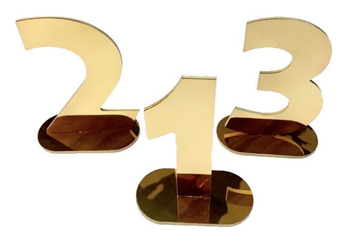 Номерки стола Numero Gold