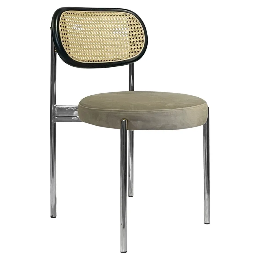 Стул Modern Silver, Black Rotango + Coco - Фото основное 1